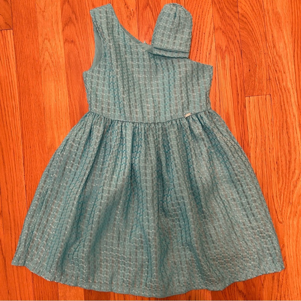 Mayoral 7 Turquoise Dress